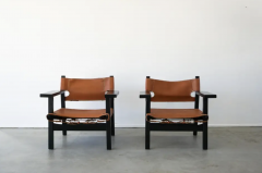 LEATHER CAMPAIGN CHAIRS - 1860789