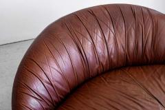 LEATHER DEMILUNE SOFA - 1153040