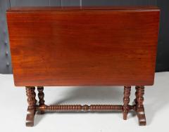 LOUIS PHILIPPE MAHOGANY SUTHERLAND DROP LEAF TABLE - 3642523