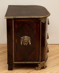 LOUIS XIV ROSEWOOD BOW FRONTED COMMODE - 3563136