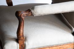 LOUIS XV WALNUT FAUTEUIL - 3598589