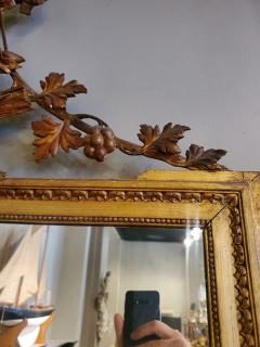 LOUIS XVI STYLE GILTWOOD MIRROR - 3434912