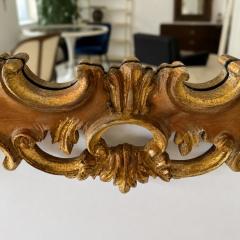 La Barge Italian Giltwood Rococo Style Wall Mirror circa 1970  - 4731927
