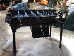 La Cancha Industria Argentina Vintage 1930 Black Foosball Table Signed La Cancha Argentina - 659628