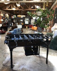 La Cancha Industria Argentina Vintage 1930 Black Foosball Table Signed La Cancha Argentina - 659630