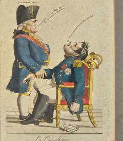 La Consultation Political Engraving France early 19th century - 3558217