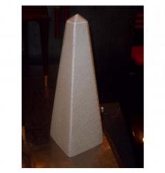 La Murrina A Lit Hand Blown Murano Glass Obelisk by La Murrina - 254924