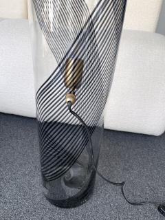 La Murrina Spiral Murano Glass Floor Lamp by La Murrina Italy 1970s - 2391287