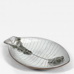LaGardo Tack Tackett 1960s Pottery Art Modernist Fish Dish by La Gardo Tackett - 2908447