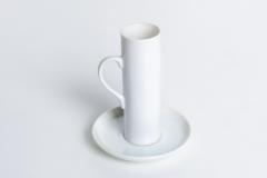 LaGardo Tack Tackett Lagardo Tackett for Schmid White Demitasse Cup Saucer Set - 4134617