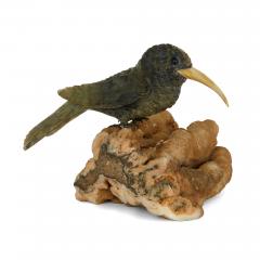Labradorite and silver bird model - 3289180
