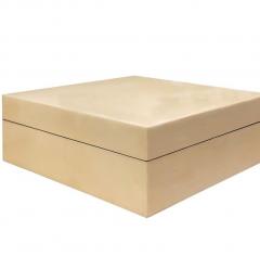 Lacquered Goatskin and Walnut Vanity Box - 4265067