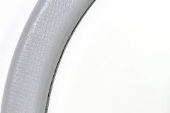 Lacquered Grasscloth Mirror 1970 - 2493243