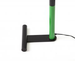 Lacquered Green Metal Floor Lamp Italy c 1970 - 3516404