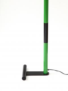 Lacquered Green Metal Floor Lamp Italy c 1970 - 3516409