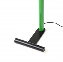 Lacquered Green Metal Floor Lamp Italy c 1970 - 3516412