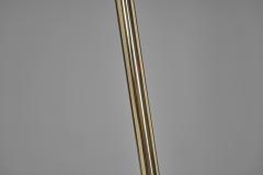 Lacquered Metal Floor Lamp with Diabolo Shade Europe 1970s - 4779709