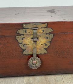 Lacquered Metal Mounted Storage Box Japan circa 1870 - 3089071