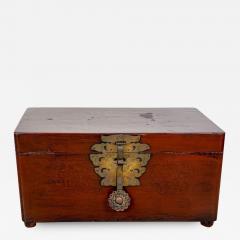 Lacquered Metal Mounted Storage Box Japan circa 1870 - 3090264