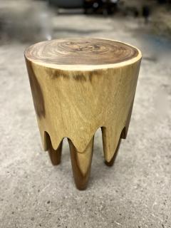 Lacquered Suar Wood Side Table Stool handcarved IDN 2024 - 3631941