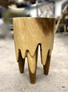 Lacquered Suar Wood Side Table Stool handcarved IDN 2024 - 3631944