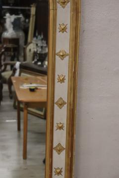 Lacquered and Gilded Wood Antique Large Wall Mirror Height 107 09 Inch - 2900321