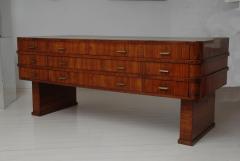 Lajos Kozma Art Nouveau Double Sided Walnut and Rosewood Desk by Lajos Kozma 1930 - 2017836