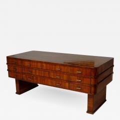 Lajos Kozma Art Nouveau Double Sided Walnut and Rosewood Desk by Lajos Kozma 1930 - 2021524