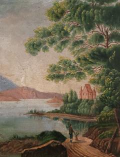 Lake Scene by Giulio Perillo Italy 1919 - 4008098