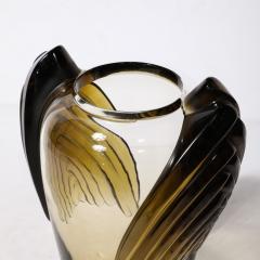 Lalique Art Deco Style Marrakech Vase signed Lalique - 3473859