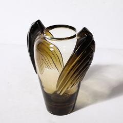 Lalique Art Deco Style Marrakech Vase signed Lalique - 3473863