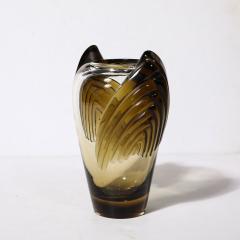 Lalique Art Deco Style Marrakech Vase signed Lalique - 3473867