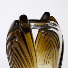 Lalique Art Deco Style Marrakech Vase signed Lalique - 3473868