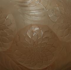 Lalique Dahlias Art Deco Chandelier by Lalique - 1417579