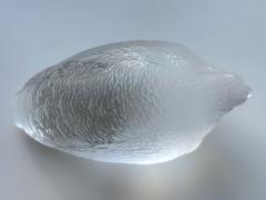 Lalique Highly Decorative Glass Quail Sculpture or Paperweight by Lalique France 1960s - 3687119