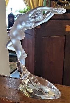 Lalique Lalique Arms Up Acrobat Nude Figure - 1697797