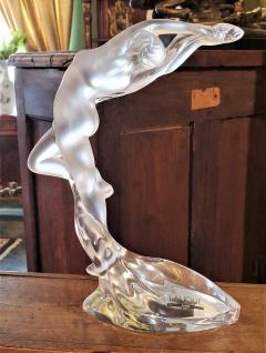 Lalique Lalique Arms Up Acrobat Nude Figure - 1697799