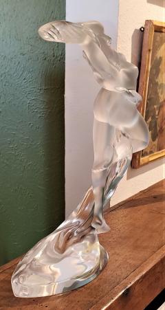 Lalique Lalique Arms Up Acrobat Nude Figure - 1697800