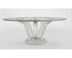 Lalique Lalique France A Magnificent and Large Crystal Cactus Table 1990 - 3072933