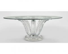 Lalique Lalique France A Magnificent and Large Crystal Cactus Table 1990 - 3072942