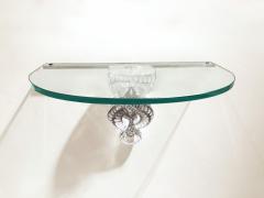 Lalique Seville Demi Lune Wall Mounted Console by Lalique - 2247753