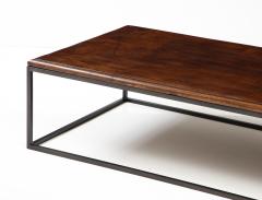 Lance Thompson 18th C Italian Dark Walnut Coffee Table in One Thick Piece with Edge Detail - 3192980