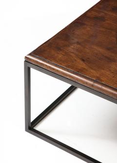 Lance Thompson 18th C Italian Dark Walnut Coffee Table in One Thick Piece with Edge Detail - 3192986