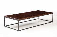 Lance Thompson 18th C Italian Dark Walnut Coffee Table in One Thick Piece with Edge Detail - 3192991