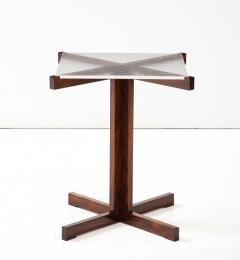 Lance Thompson Custom Made to Order Timothy Rosewood Handmade Art Glass Occasional Table - 3230962