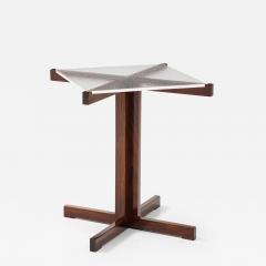 Lance Thompson Custom Made to Order Timothy Rosewood Handmade Art Glass Occasional Table - 3232022