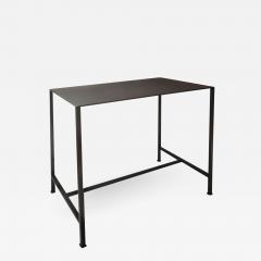 Lance Thompson Evander Table Hand Blackened Steel Table Forged Square Feet Made to Order - 791191