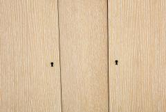 Lance Thompson Made to Order French Moderne Style Cerused Oak Cabinet - 2736721