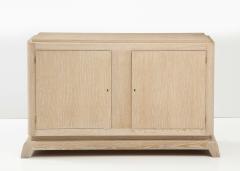 Lance Thompson Made to Order French Moderne Style Cerused Oak Cabinet - 2736722