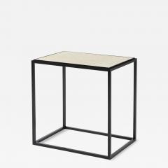 Lance Thompson Made to Order Stone Top Side Table Console with Solid Metal Base - 2360851